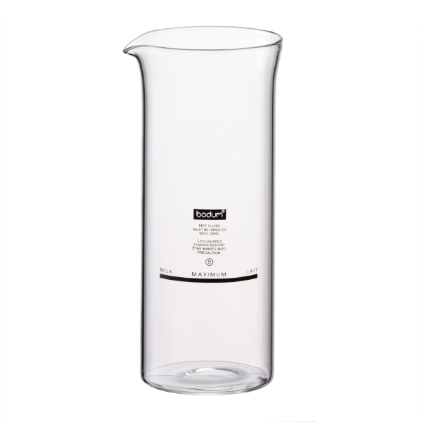 Bodum SPARE BEAKER: Vetro di ricambio, per montalatte 1964, 3040, 3043 | Trasparente