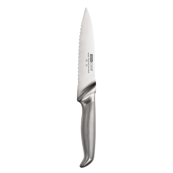 Bodum BODUM® CHEF: Couteau de cuisine à dent, 15 cm | Mat