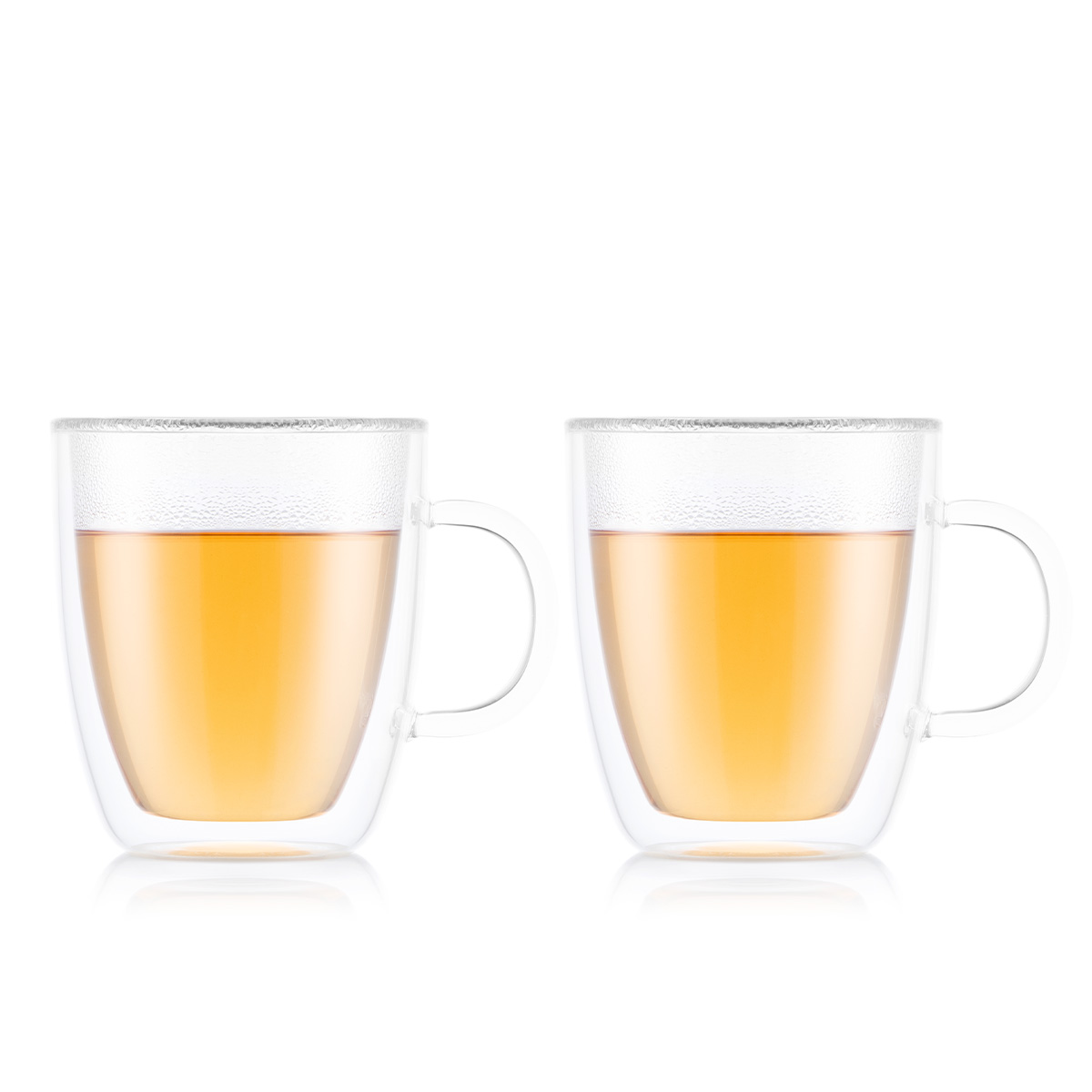 Bodum Bistro 2 Pcs Espresso Cup Set, Double Wall, 0.15 L, 5 oz Transparent