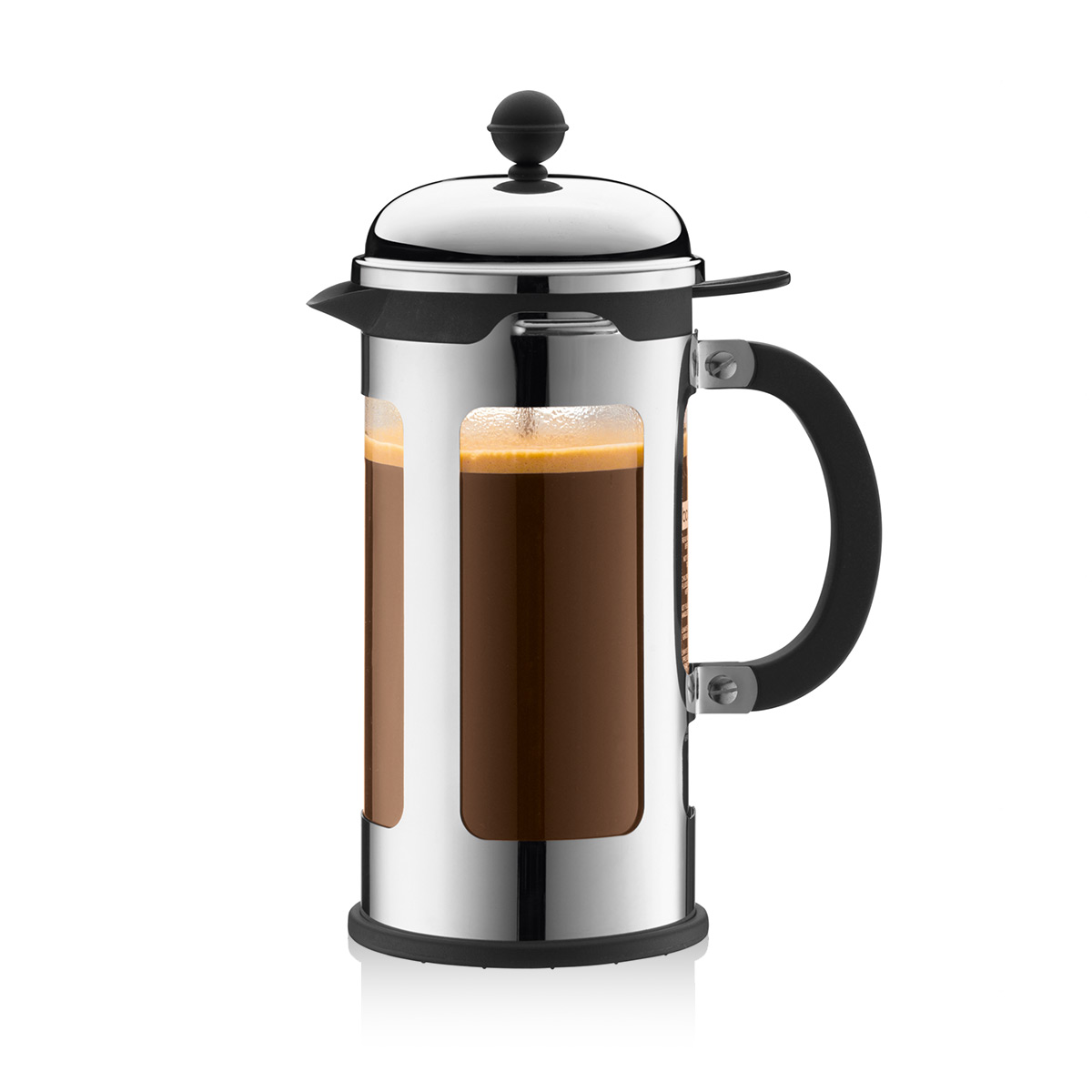 Bodum CHAMBORD®: Kaffeebereiter, 8 Tassen, 1.0 l, Edelstahl | Verchromt