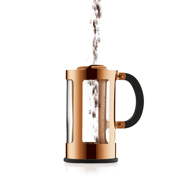 Bodum CHAMBORD®: Kaffeebereiter, 8 Tassen, 1.0 l | Kupfer