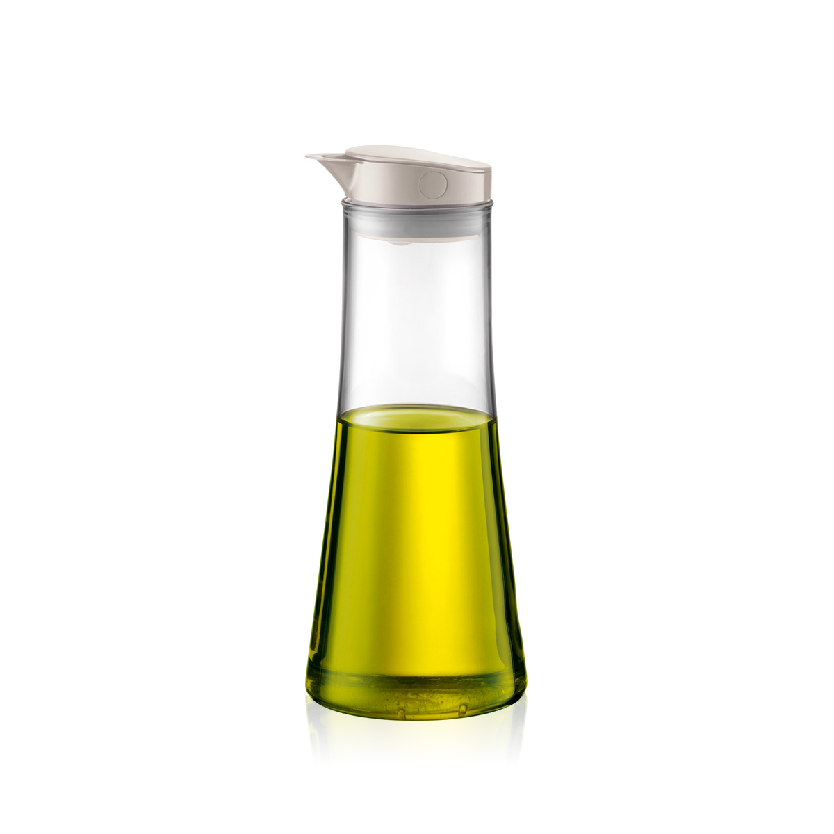 Bodum BISTRO: Ampolla per olio / aceto, 0.5 l | Bianco crema