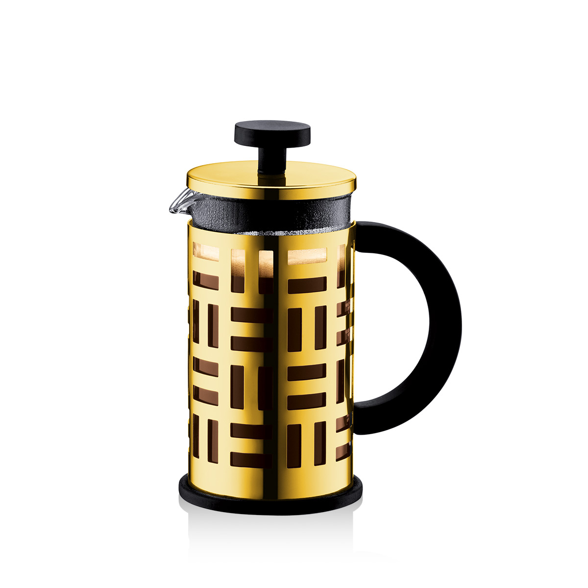 Bodum EILEEN: French press coffee maker, 3 cup, 0.35 l, 12 oz | Gold