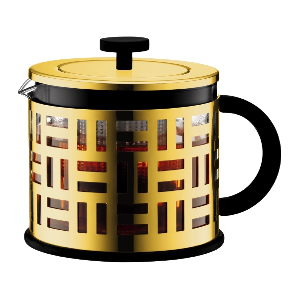 Bodum EILEEN: Teiera, con filtro in plastica, 1.5 l | Dorata,o