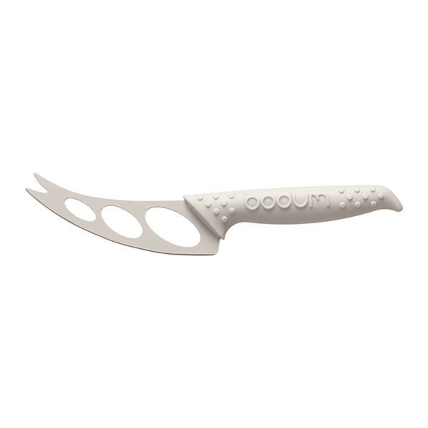 Bodum BISTRO: Coltello da formaggio, 10 cm, acciaio inox | Bianco crema