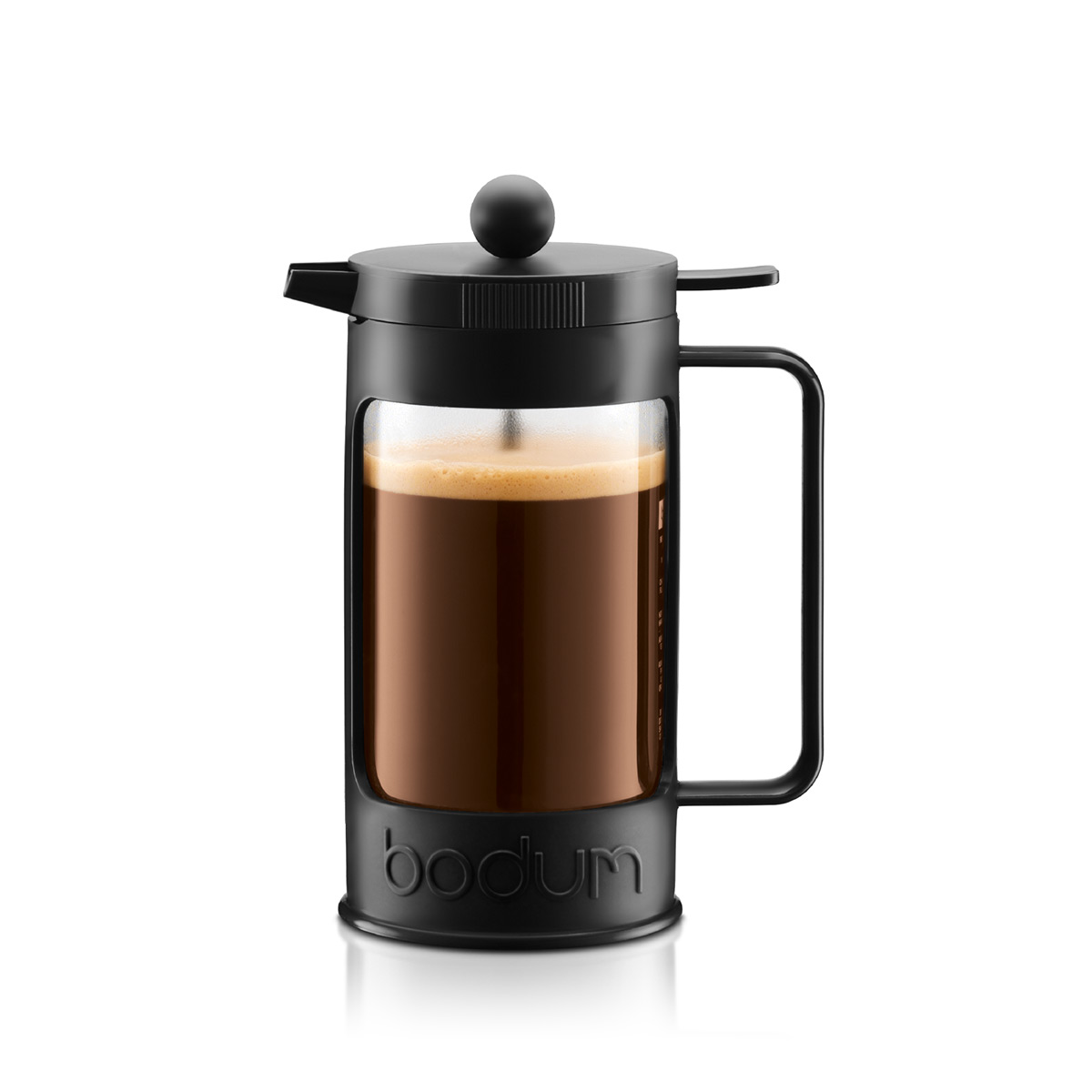 Bodum BEAN: French Press coffee maker, 3 cup, 0.35 l, 12 oz | Black
