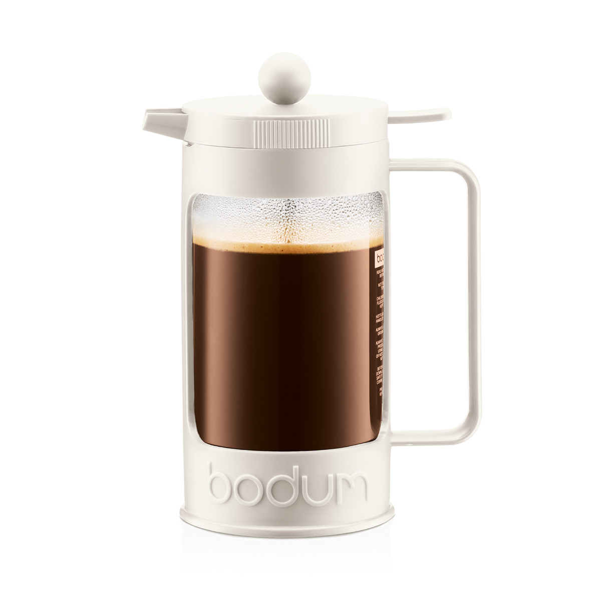 Bodum BEAN: Kaffeebereiter, 8 Tassen, 1.0 l | Cremefarben