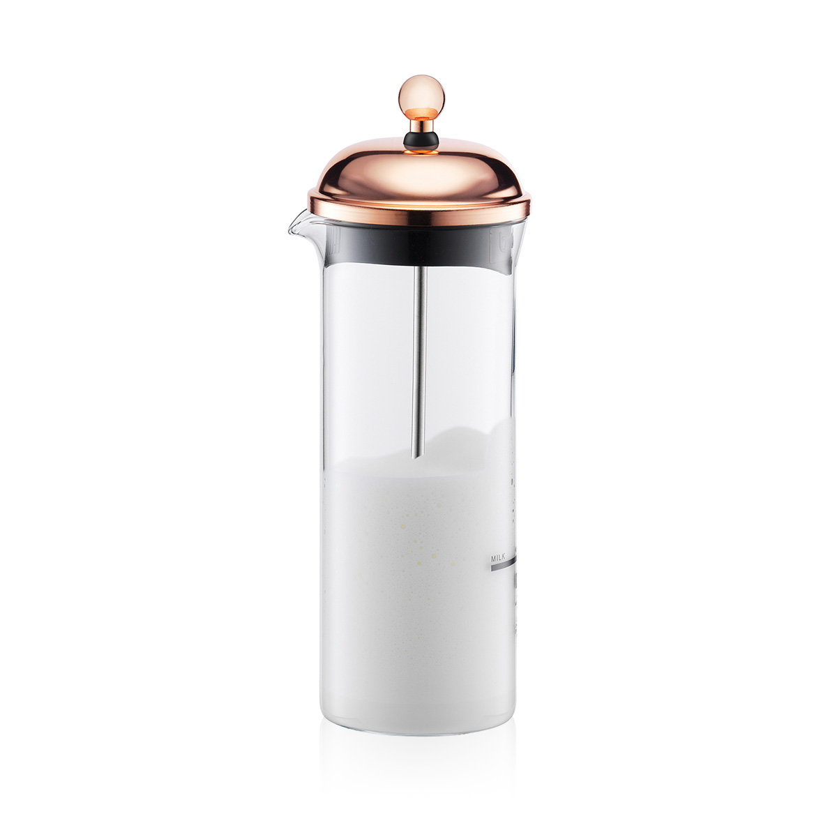 Bodum CHAMBORD®: Milchschäumer, 0.15 l | Kupfer