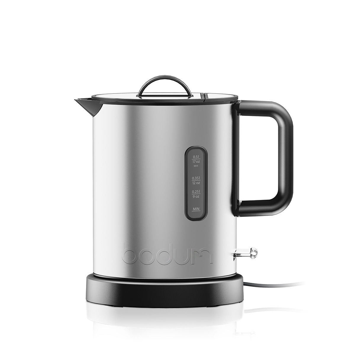 Bodum IBIS: Bollitore elettrico, in acciaio inox, 0.5 l | Satinato