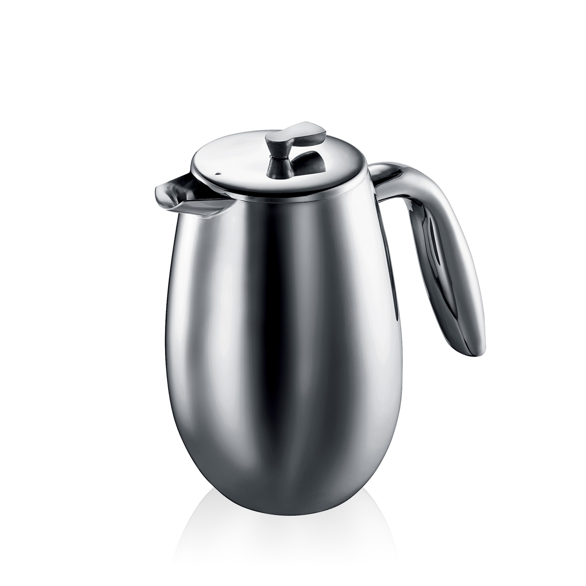 Bodum BODUM COLUMBIA: Cafetière, dubbelwandig, 3 kops, 0.35 l, rvs | Glans