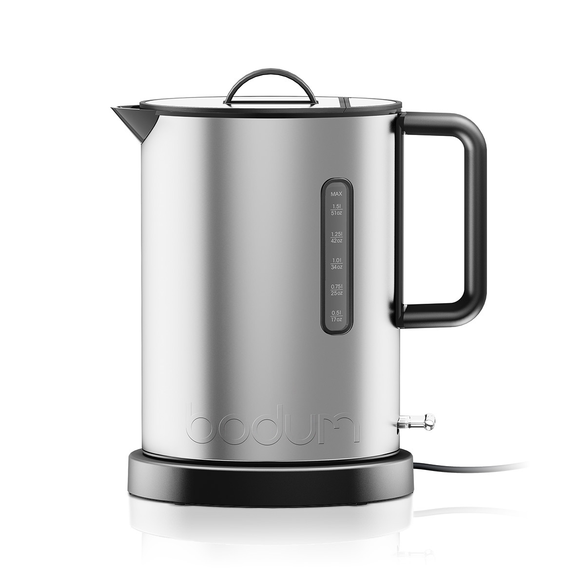 Bodum IBIS: Elektrische waterkoker 1.5 l, Mat | Mat