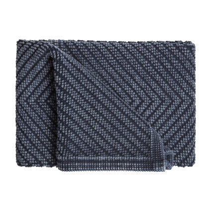 Bodum BATHMAT: Tappetino da bagno, blu navy slavato, 60 x 90 cm | Blu scuro