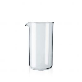 Clear Caf/é Ole 6 Cup Spare Replacement Glass Beaker Suitable for Grunwerg Classic Cafe Ole Cafetieres
