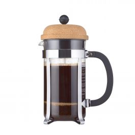 Cafetera de embolo tapa y agarre MADERA Cafetera de embolo tapa y agarre MADERA