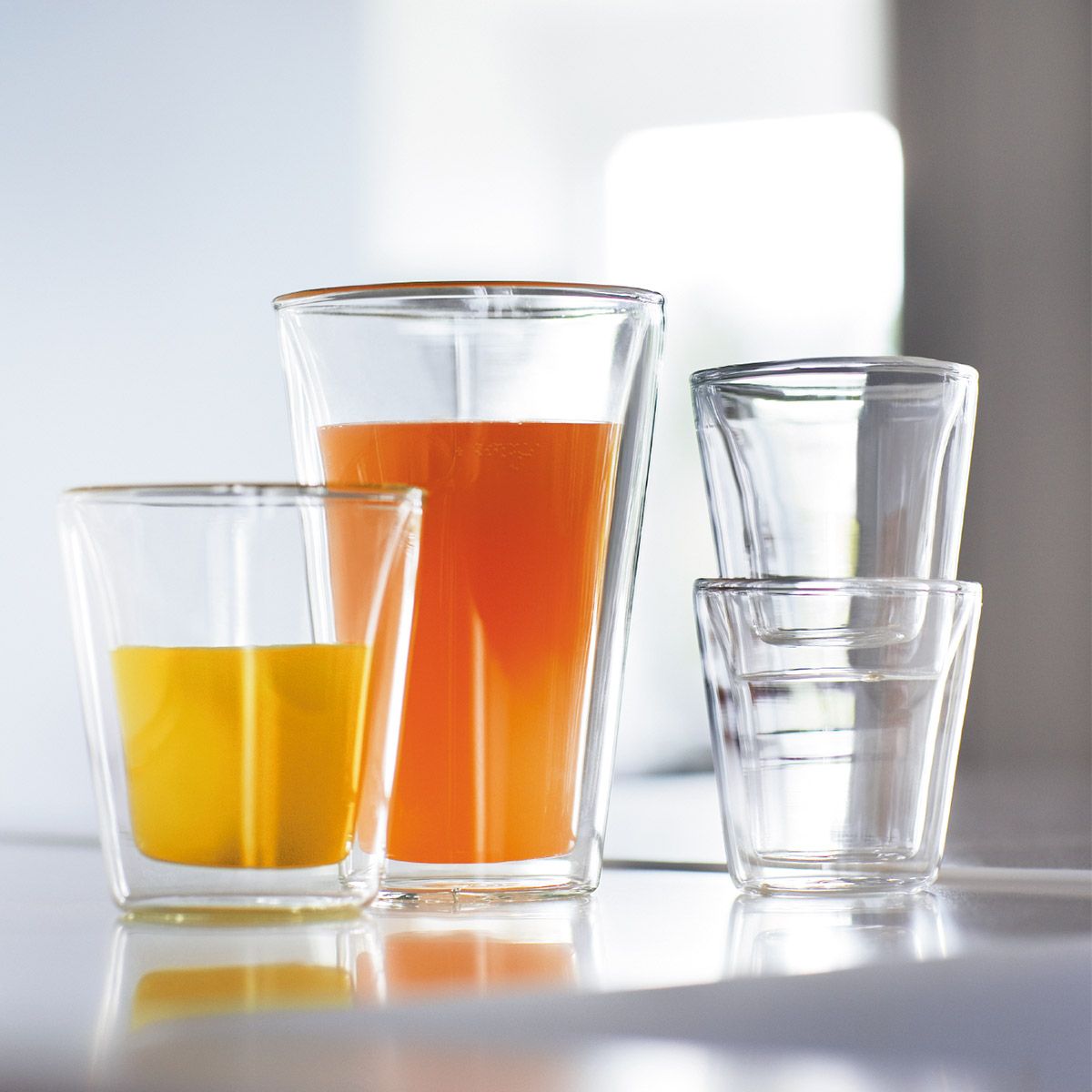 Double Wall Glasses CANTEEN - 6 pieces set 0.4 L