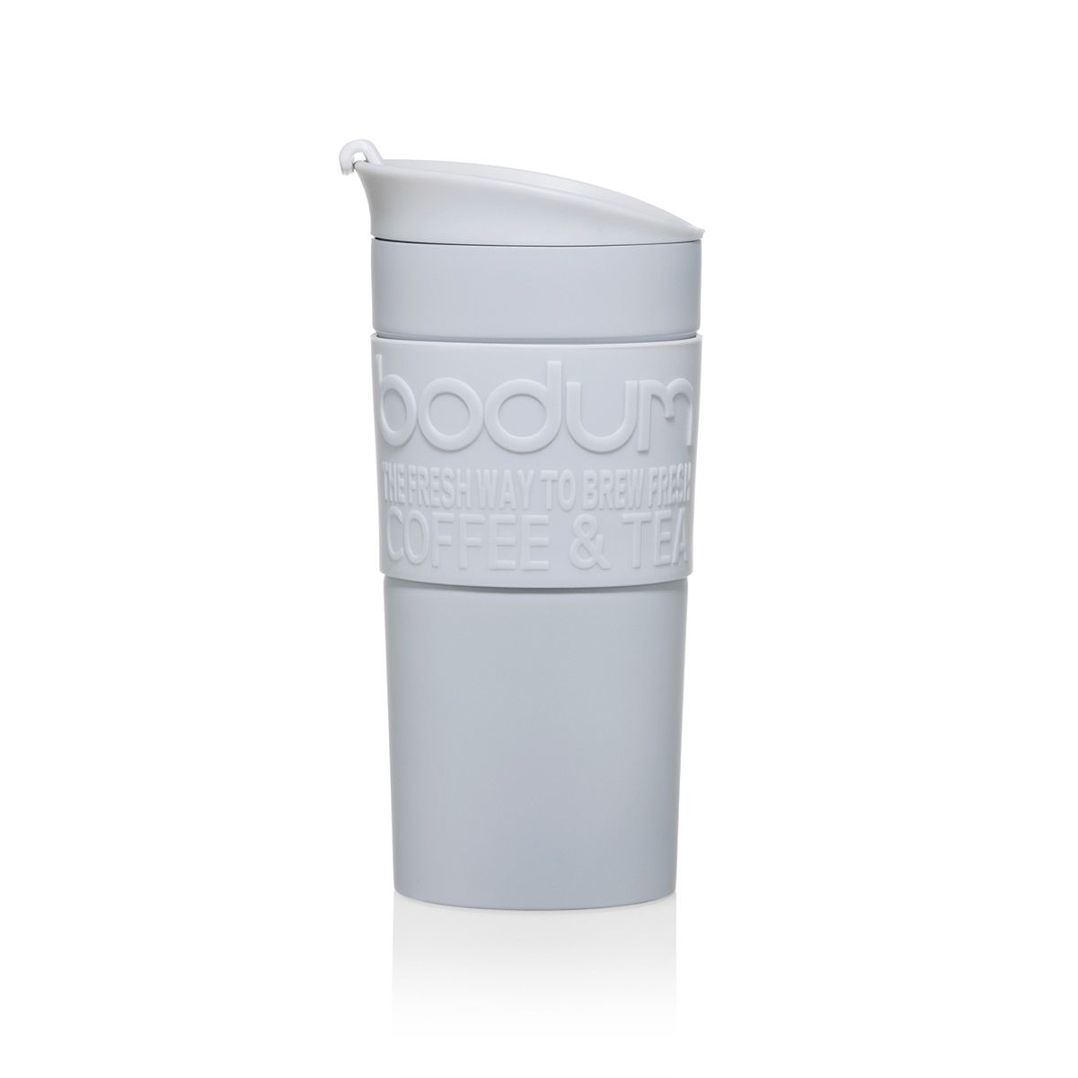 BODUM TRAVEL PRESS Mug à piston isotherme - 0,35 L - Blanc