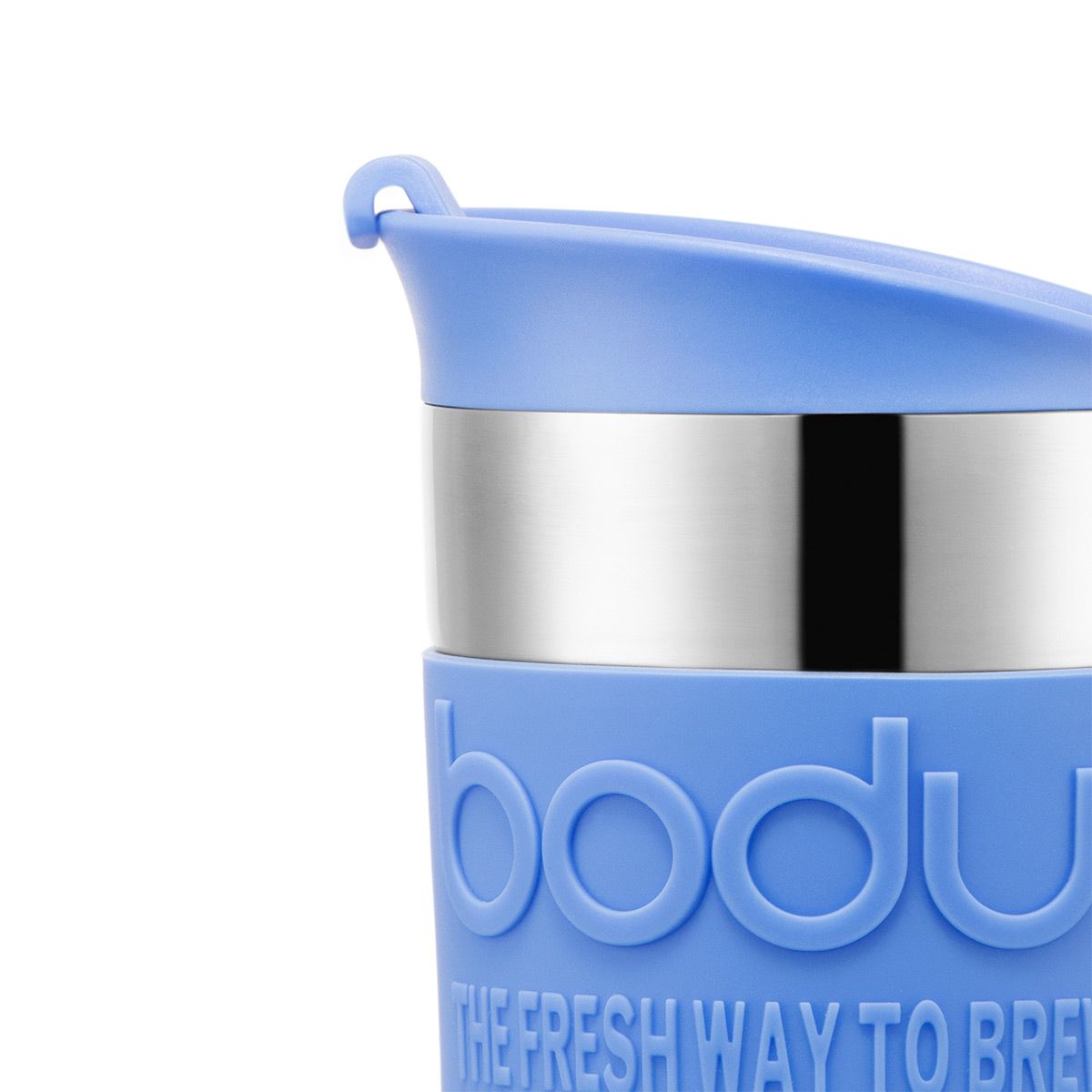 Bodum - 11067-01 - Travel Press - Mug à Piston Isotherme - Double Paroi  Inox
