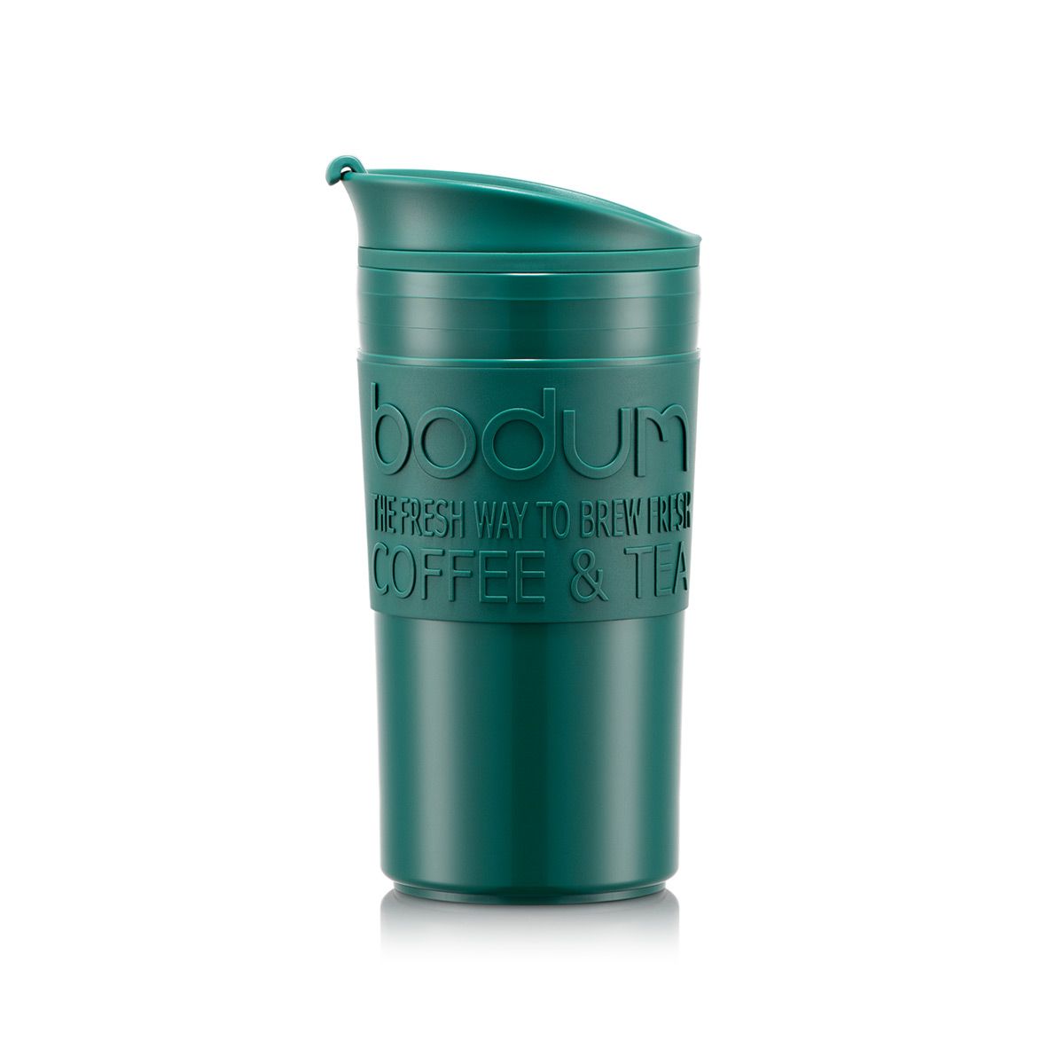 BODUM Travel Mug 11103-538S, 0.35 l, 12 oz, Plastic, Green