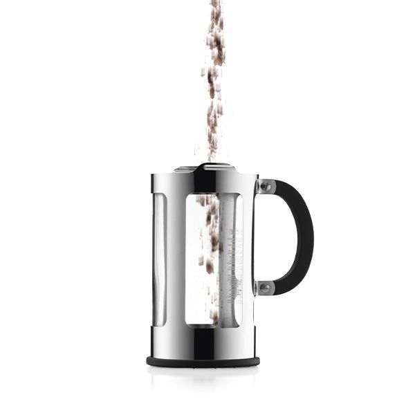 Bodum CHAMBORD 4-Cup (0.5L) French Press Coffee Maker [Glass