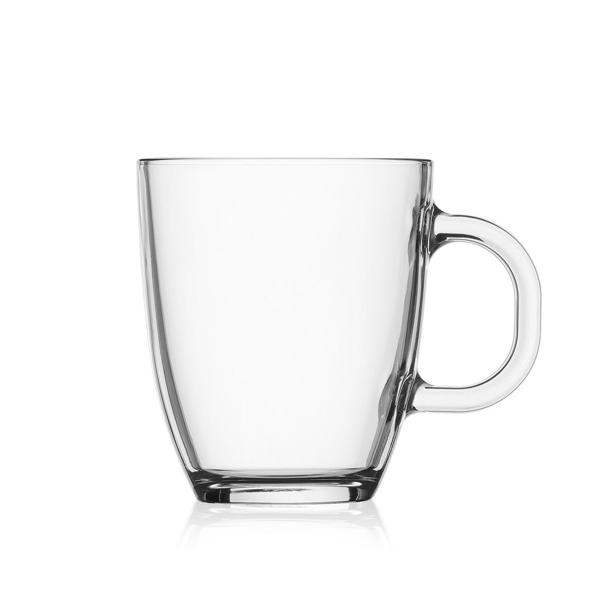 Bodum Bistro 6 Pcs Coffee Mug, 0.35 L, 10 oz Transparent