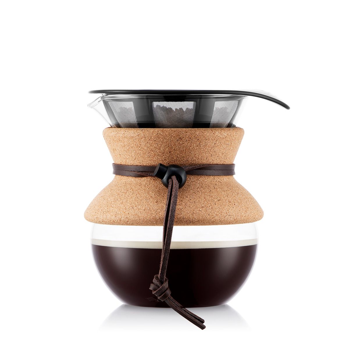 Bodum Pour Over Double Wall Coffee Maker - Cork