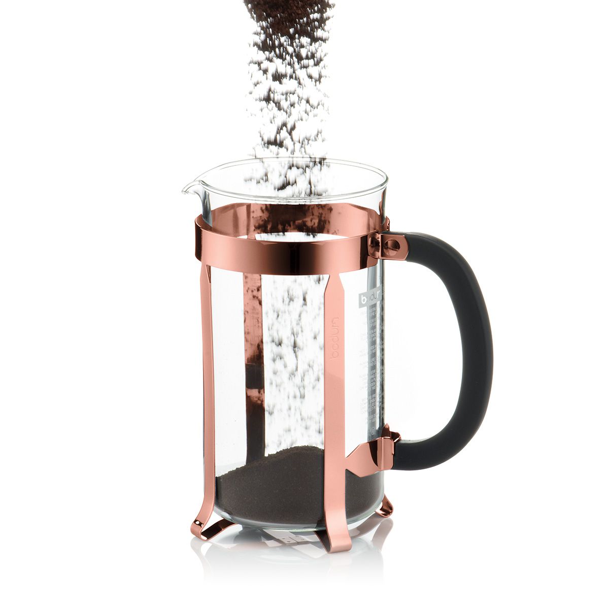Bodum Chambord Classic French Press Coffee Makers-Glass,34 Ounce,1 Liter Copper