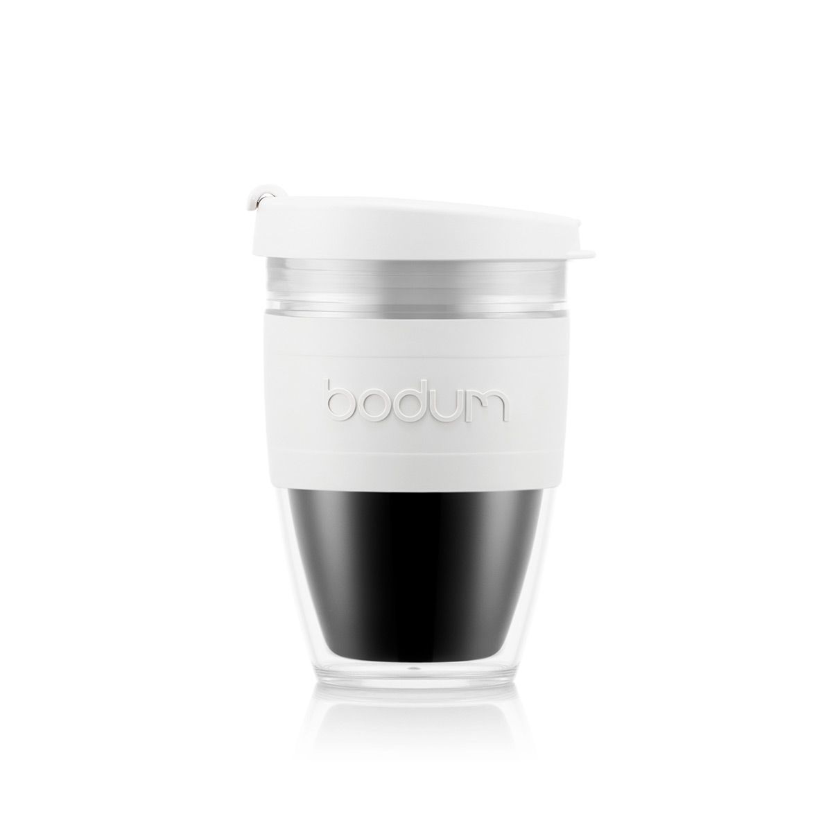 Bodum Yo-Yo Set Mug and Tea Strainer, 10-Ounce, Off-White