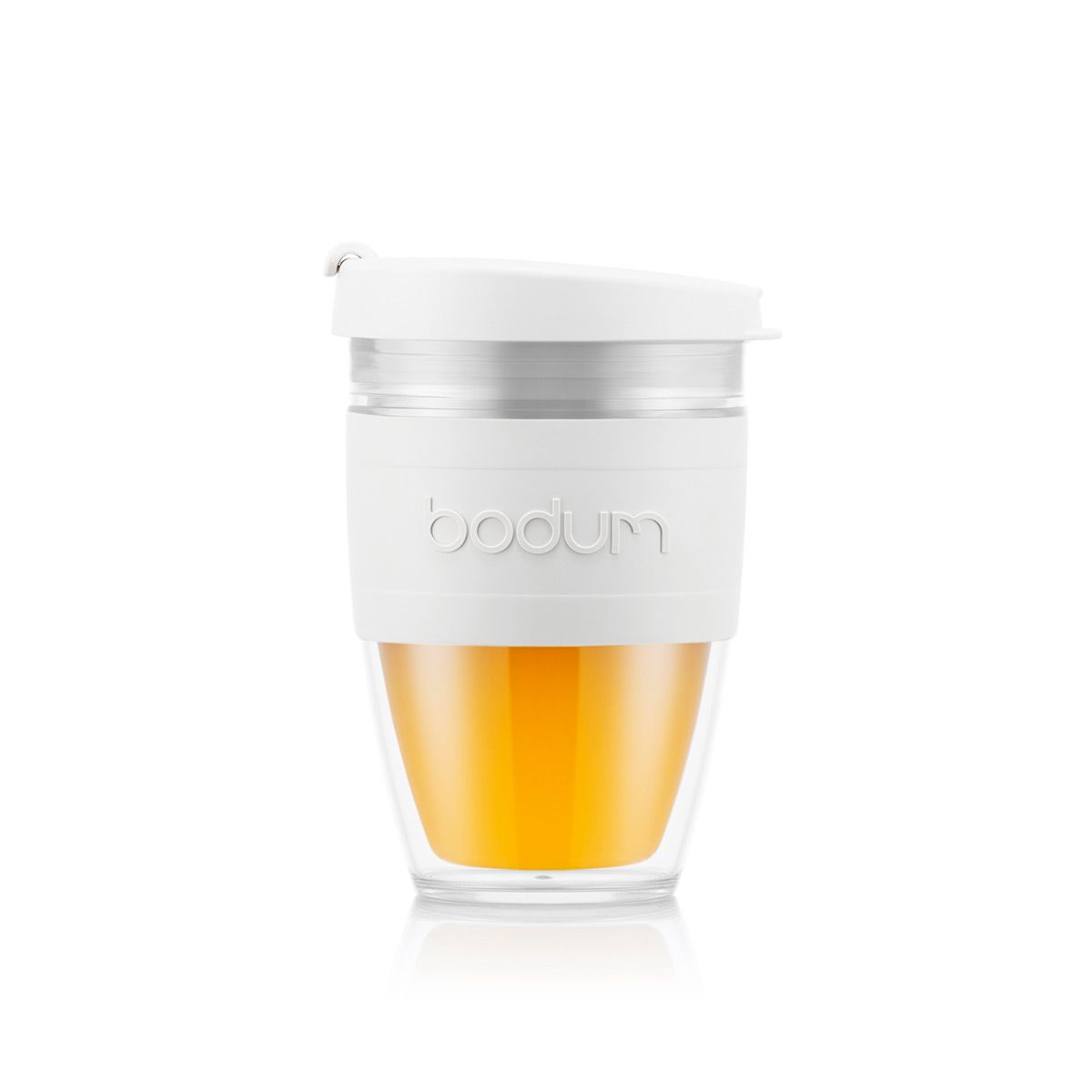 Bodum - JOYCUP: Mug à emporter en verre, avec couvercle et manchon