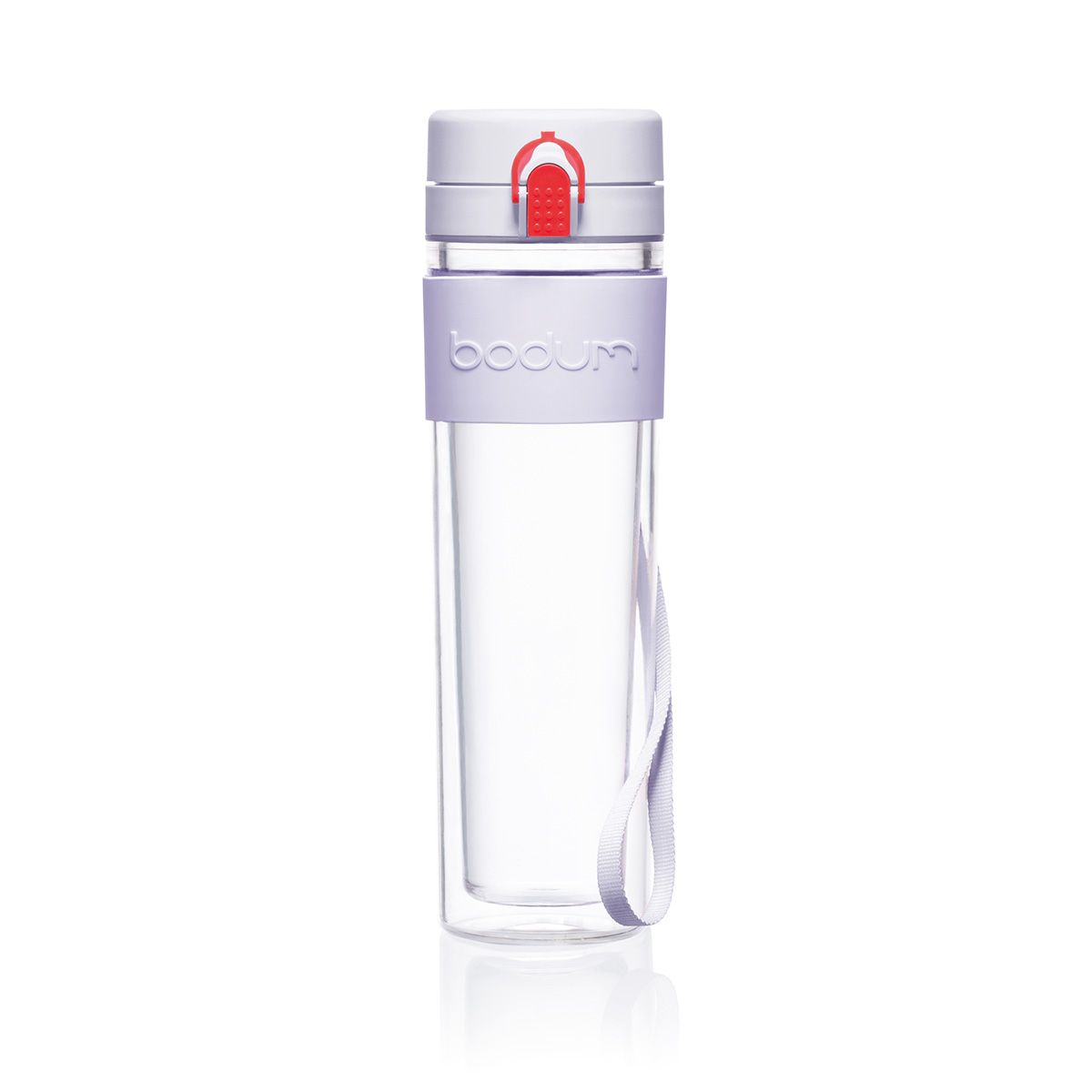 0.5 l Brand New  17 oz Bodum Blue Water Bottle for Office Gym 
