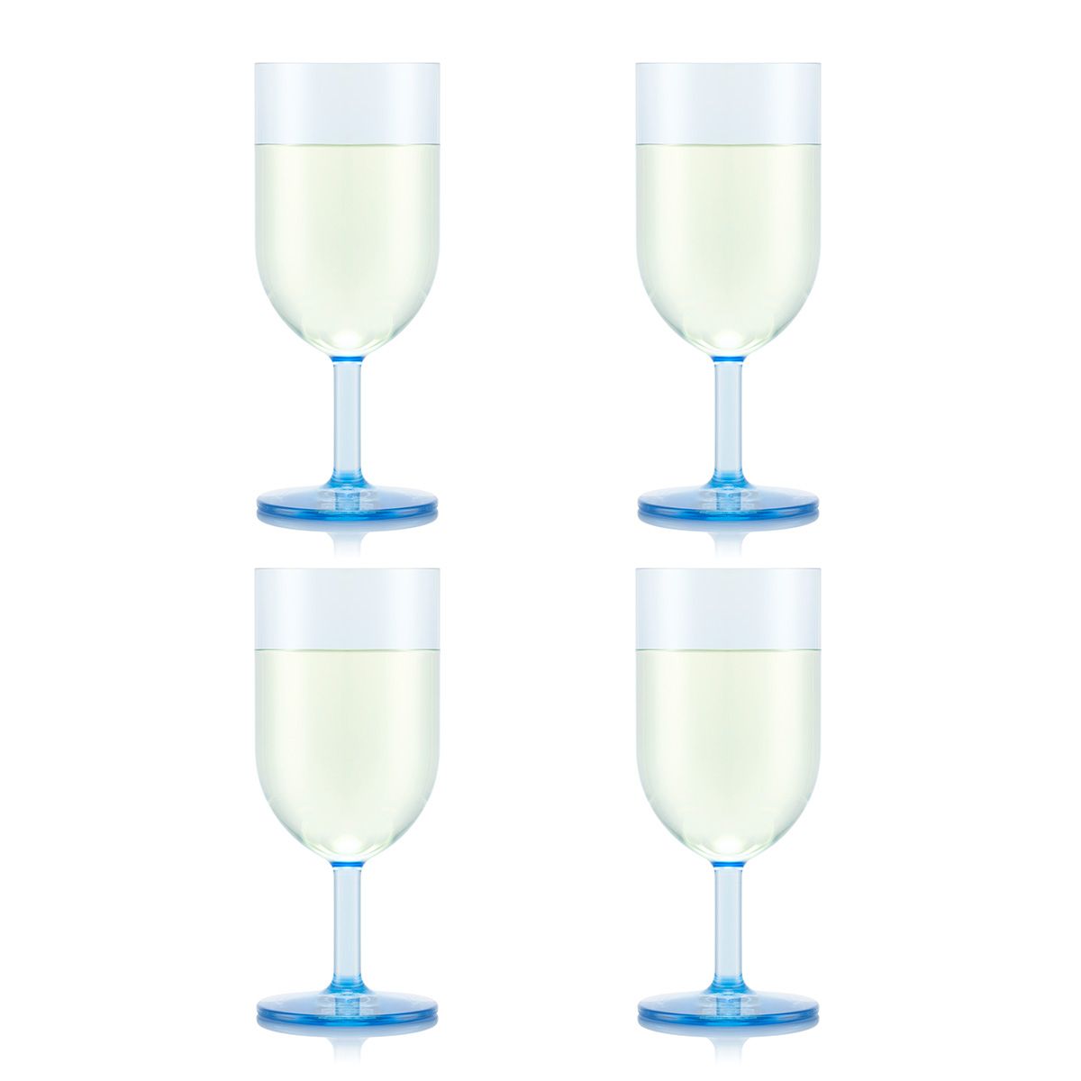 Bodum Oktett 6 Pcs Durable Champagne Flute Glass Transparent