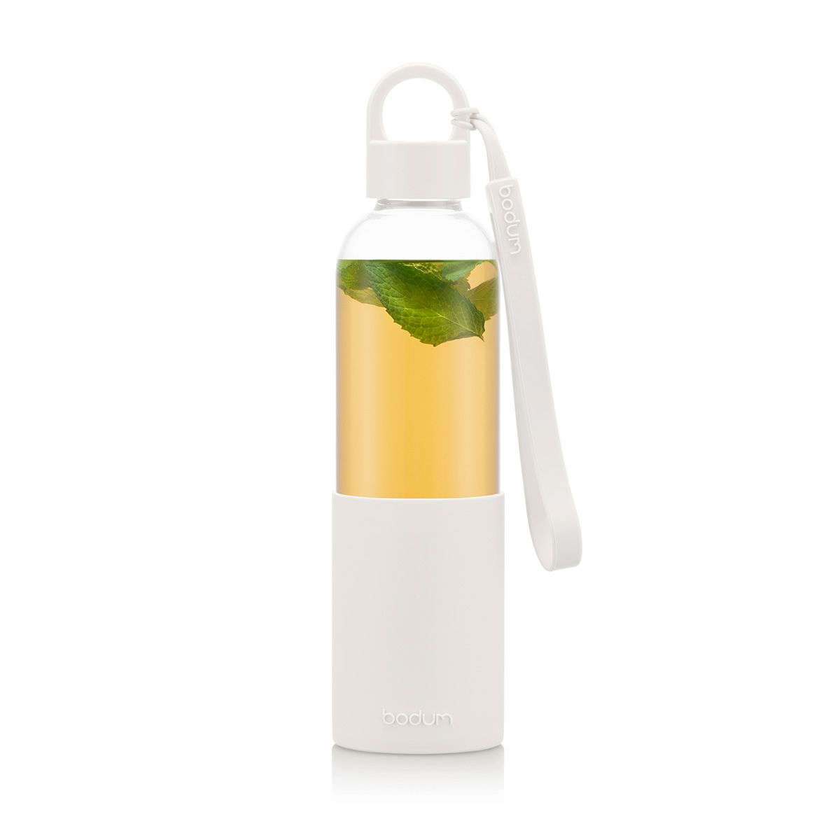Plastic Water Bottle MELIOR - White