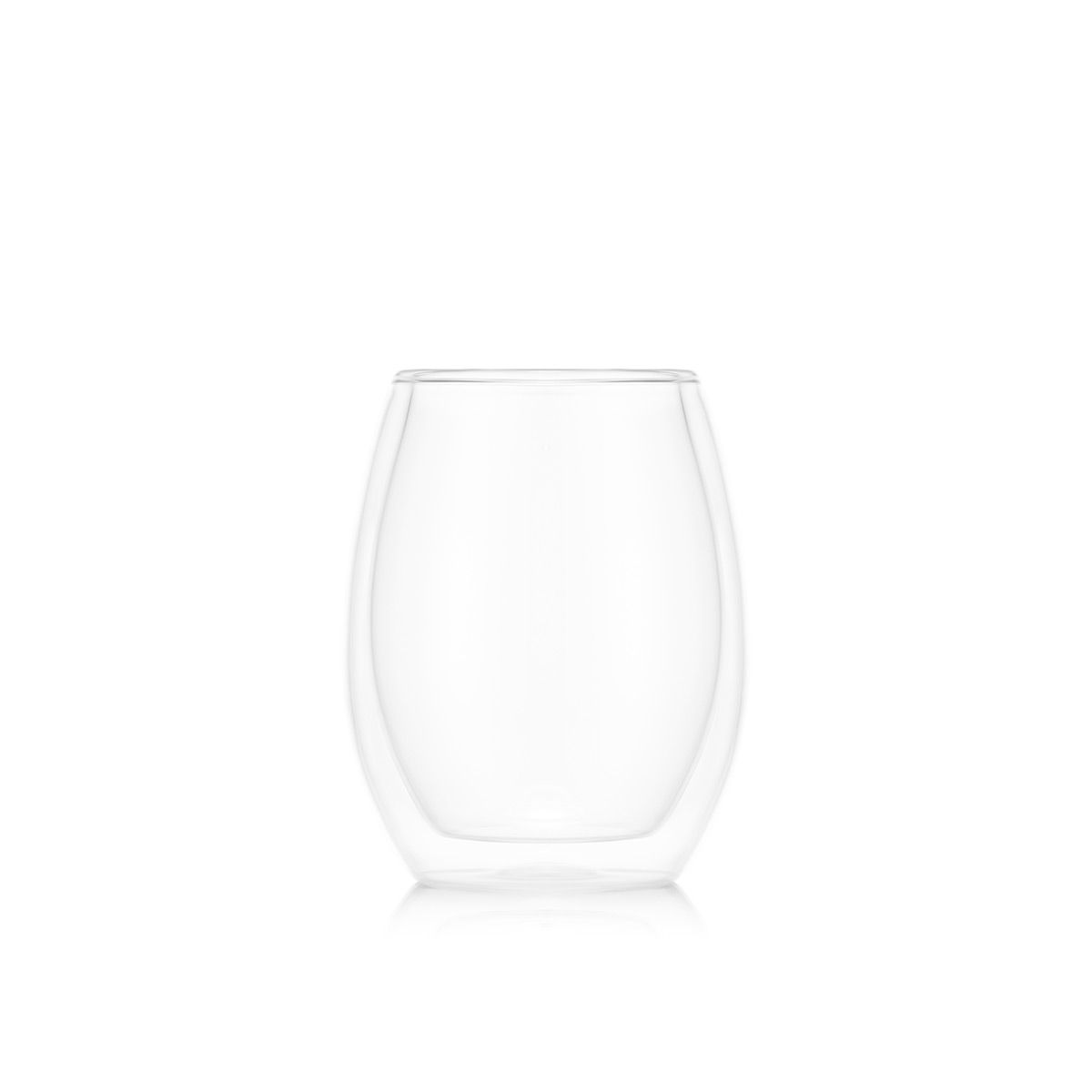 Bodum So Long Stemless Double Wall Thermo All-Purpose Wine Glass