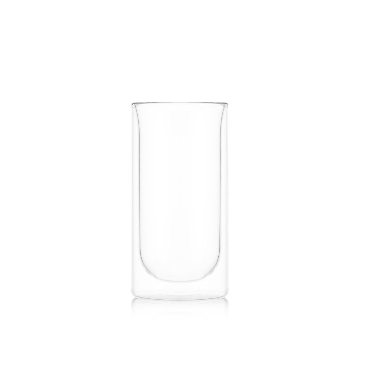 Bodum 0.45 l transparent skål set de 2 verres à vin double paroi - syrah  Couleur transparent Bodum