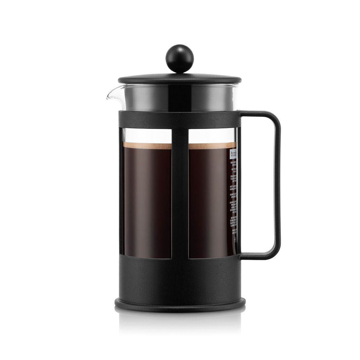  Spare Glass for Bodum French Press Without Spout, 4 Cup, 0.5 L,  17 Oz. : Home & Kitchen