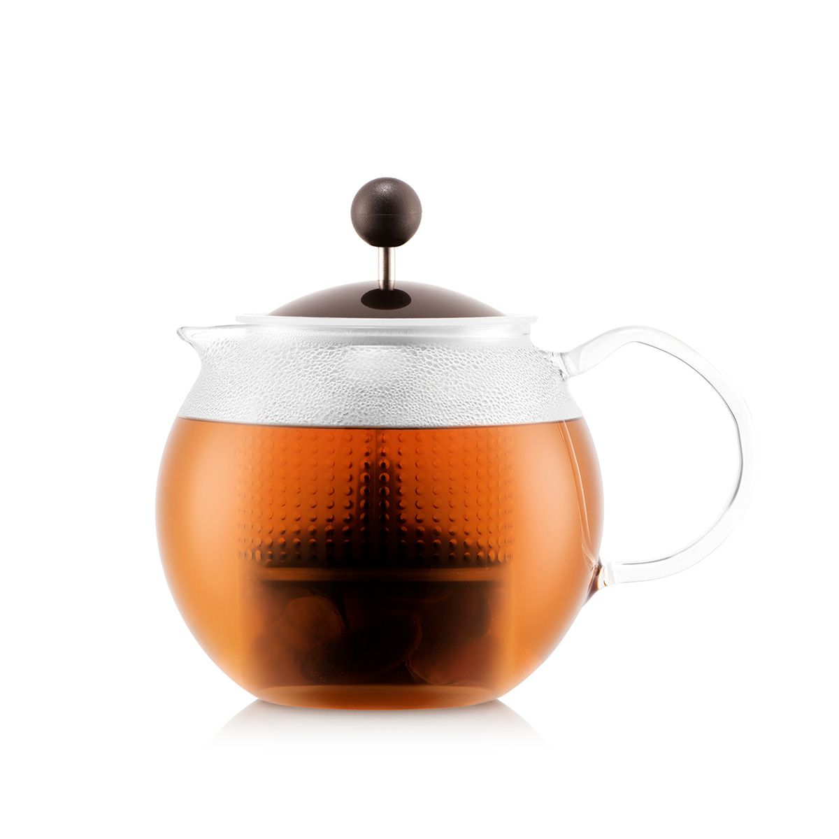 Porcelain Teapot with Stainless Steel Infuser - 17oz