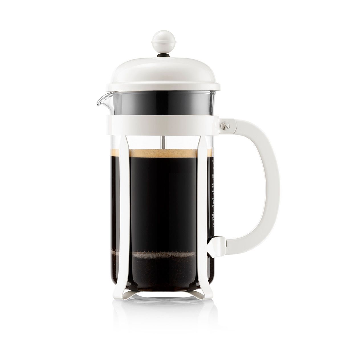 8 cup 34 oz Chambord French Press Coffee Maker Bodum White 