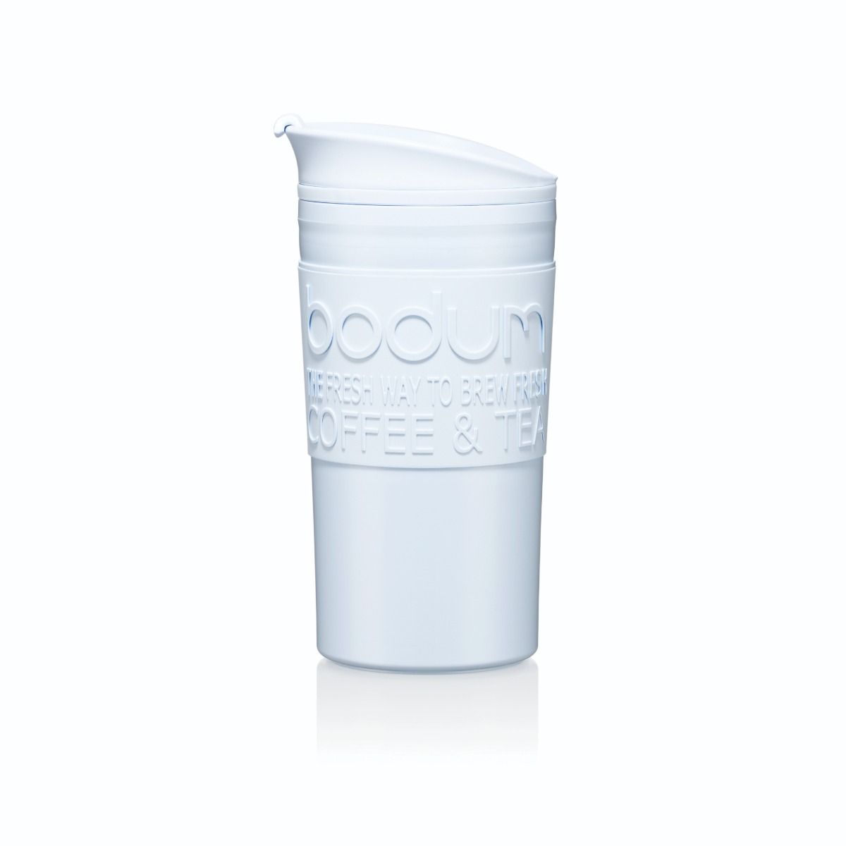 Petit format Thermos Bodum - Mug à Emporter Isotherme avec Couvercle -  Plastique - 0,30 L
