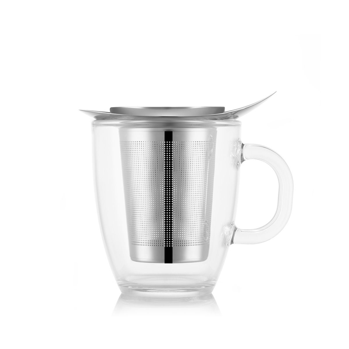 40003 BODUM YO YO Glass Mug & Tea/Coffee Infuser