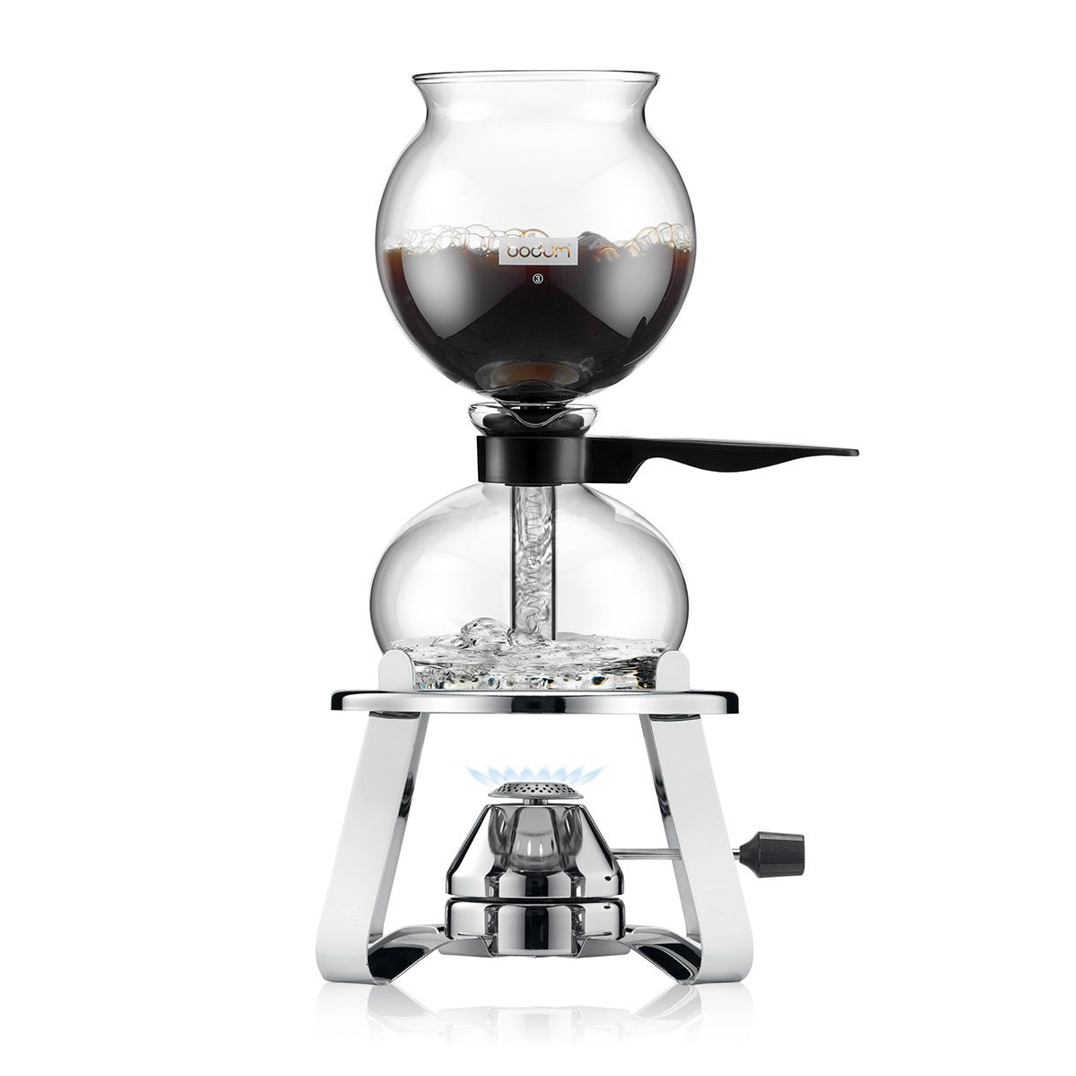 PEBO Vacuum Coffee maker 1 L, Black - Bodum @ RoyalDesign