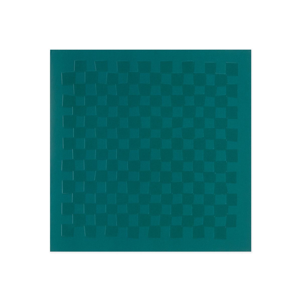 Greeting Card CHEQUERED GREEN Ordning and Reda