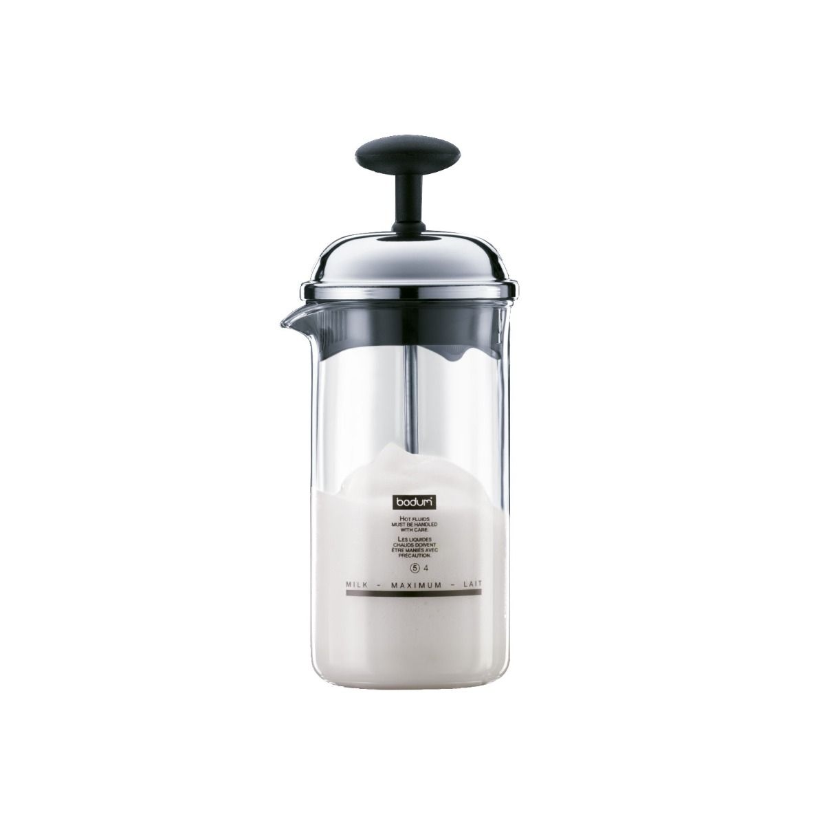 Bodum Latteo Manual Milk Frother Cappuccino Whisp 8 Oz.