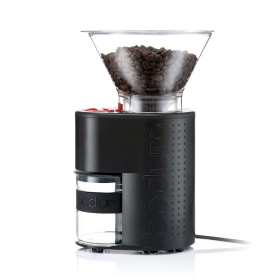 Bodum Burr Coffee Grinder Bistro 160 W Black