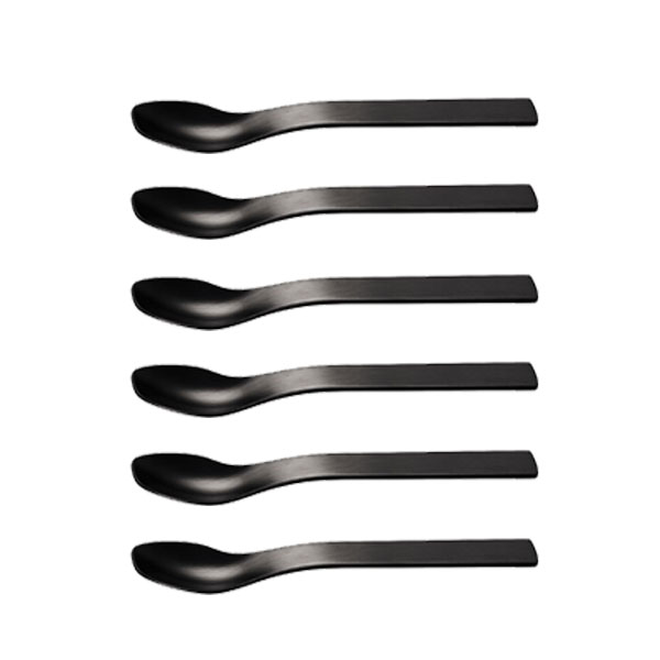 BARCELONA SET: 6 pcs espresso spoon, stainless steel