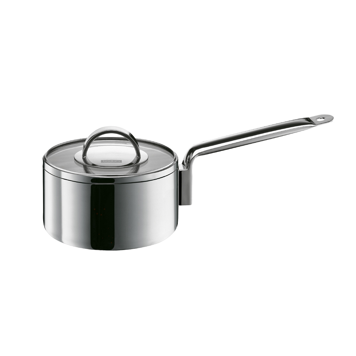 Bodum BODUM CHEF: Cazo con tapa 1.5 L, ø 16 cm, Tri-Ply acero inox | Brillante