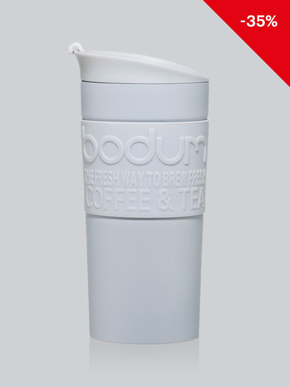 Bodum JOYCUP Yogurt Cup to Go with Cereal Container, 0.25l / 8 oz Off White