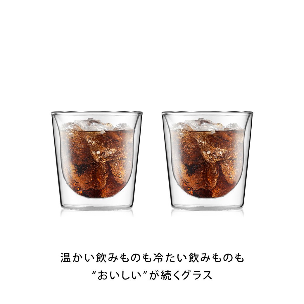 ✨受注生産✨☺️新品☺️★RiLY✖︎bodum★ダブルウォールグラス★ 楽天市場】bodum ダブルウォールグラス 0.35の通販